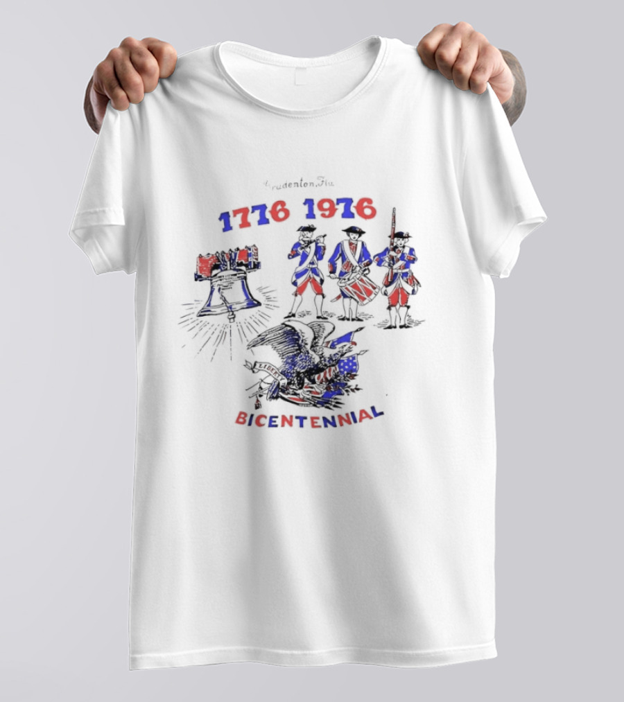 1716 1976 Bicentennial Spirit Of 76 Celebration T-Shirt