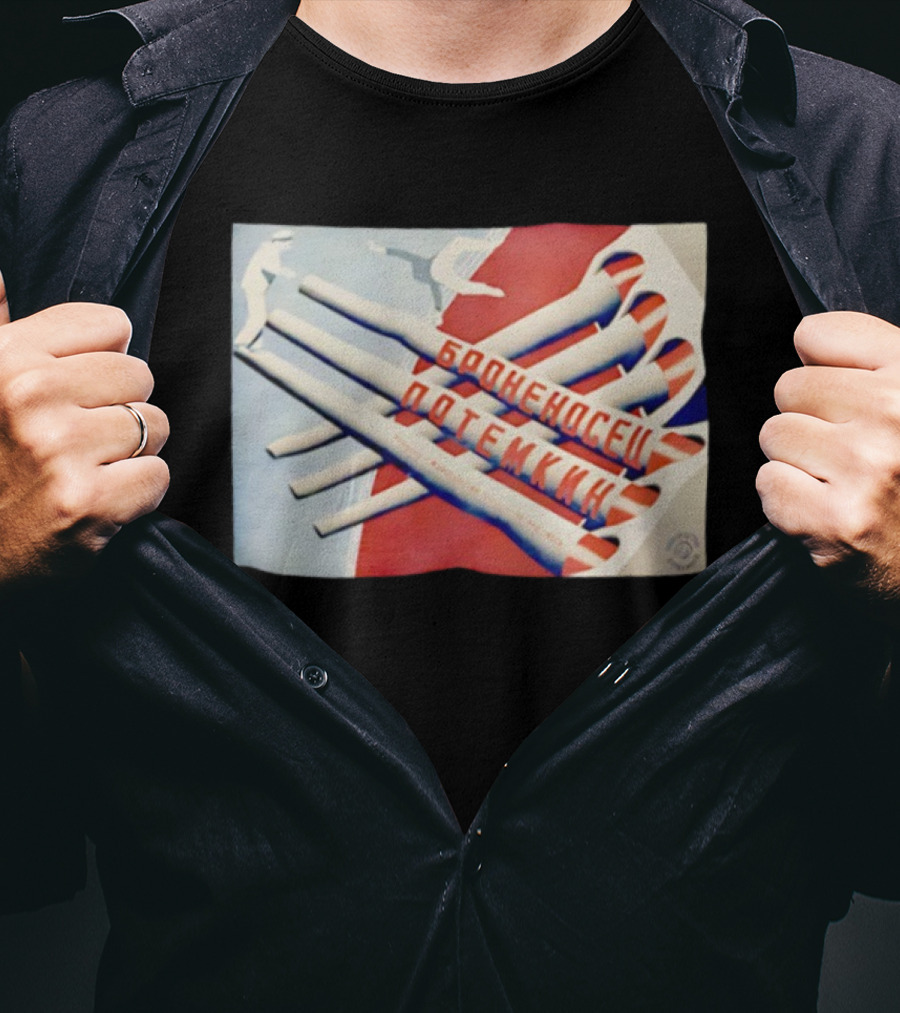 Battleship Potemkin Vintage Soviet Cinema Bronenosec Potemkin T-Shirt