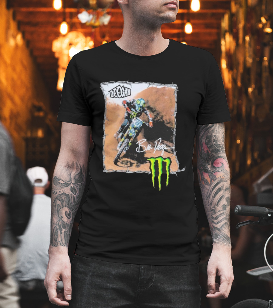 Deegan Monster Energy Motocross Barbed Wire T-Shirt