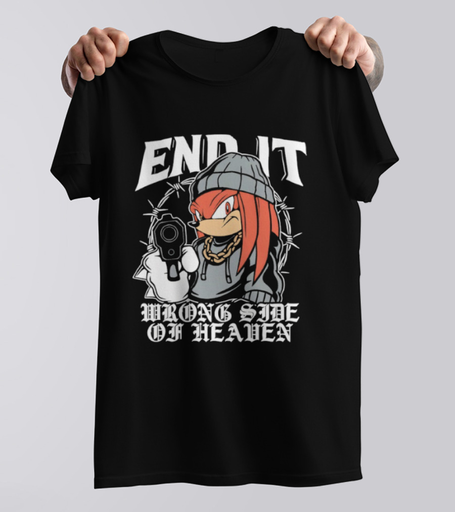 End It Knuckles Wrong Side Of Heaven T-Shirt