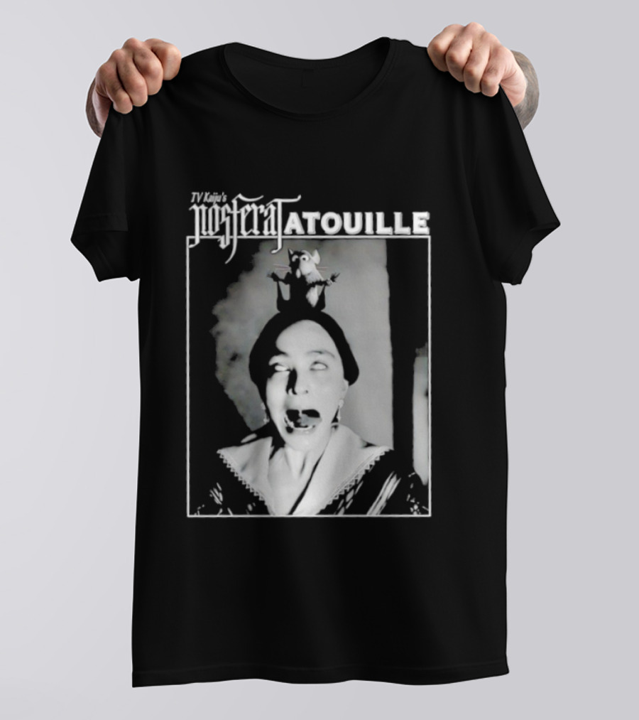 TV Kaiju Nosferatatouille Horror Rat Vampire Mashup T-Shirt