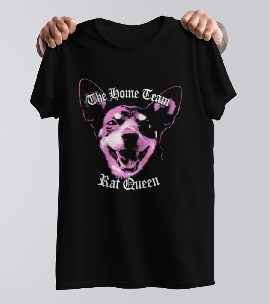 The Home Team Rat Queen Pink Dog T-Shirt
