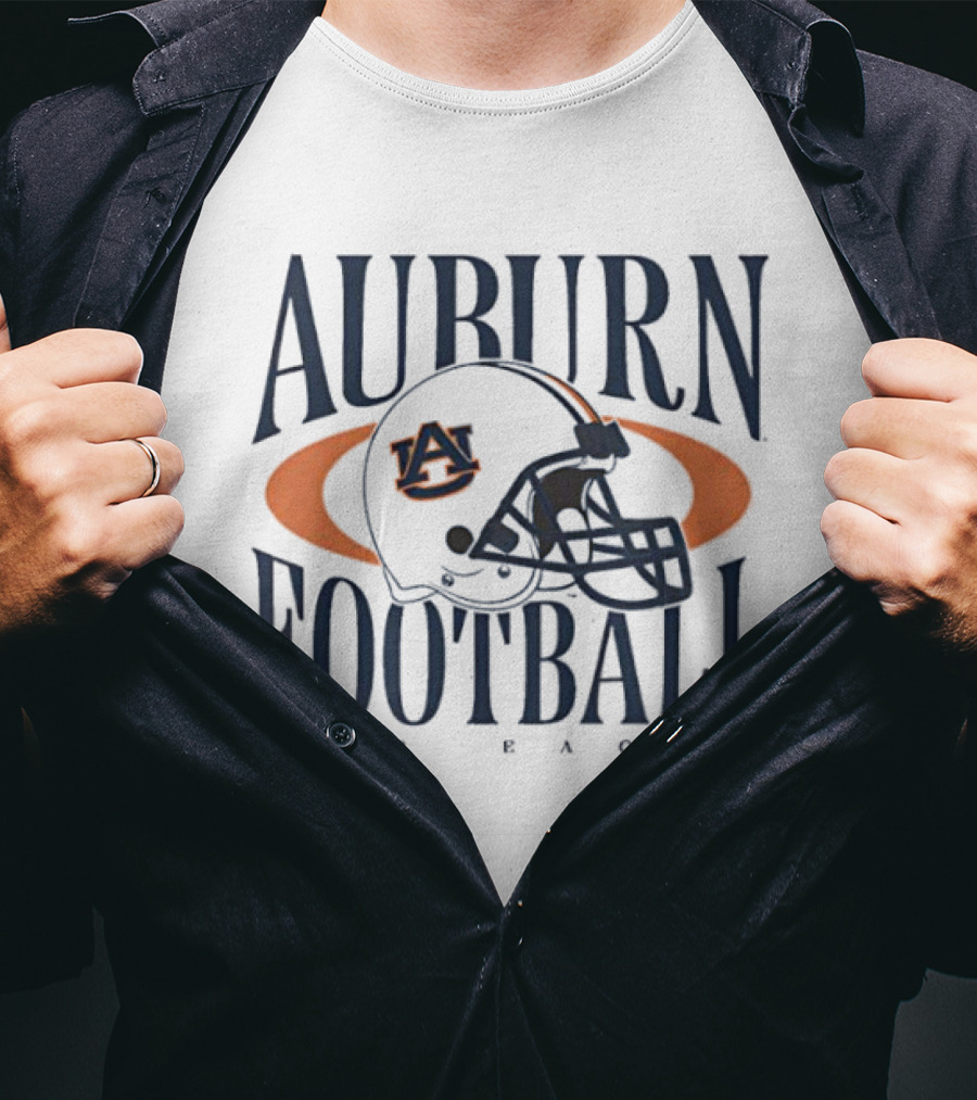 Auburn Football War Eagle Helmet T-Shirt