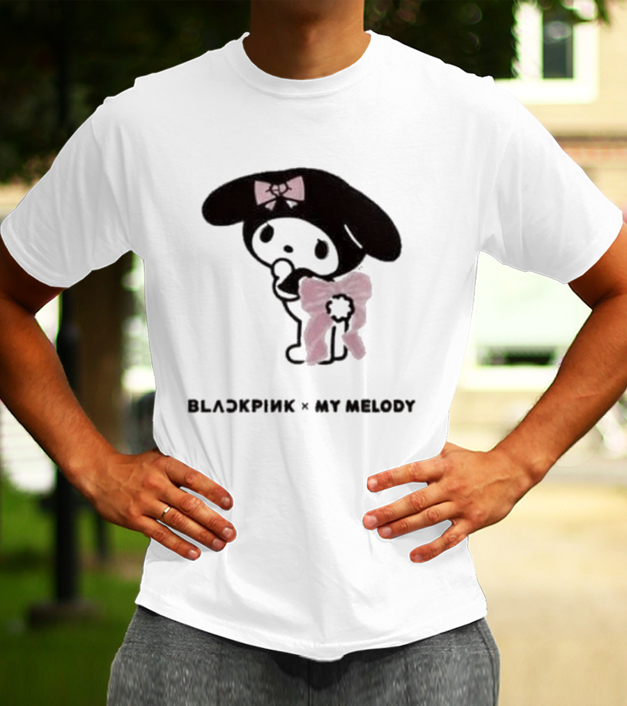 BLACKPINK X My Melody World Tour Tokyo January 2026 Sanrio Collaboration T-Shirt