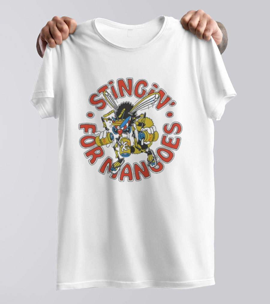 Stingin' For Mangoes Milton Mango Beer Can Bandit T-Shirt