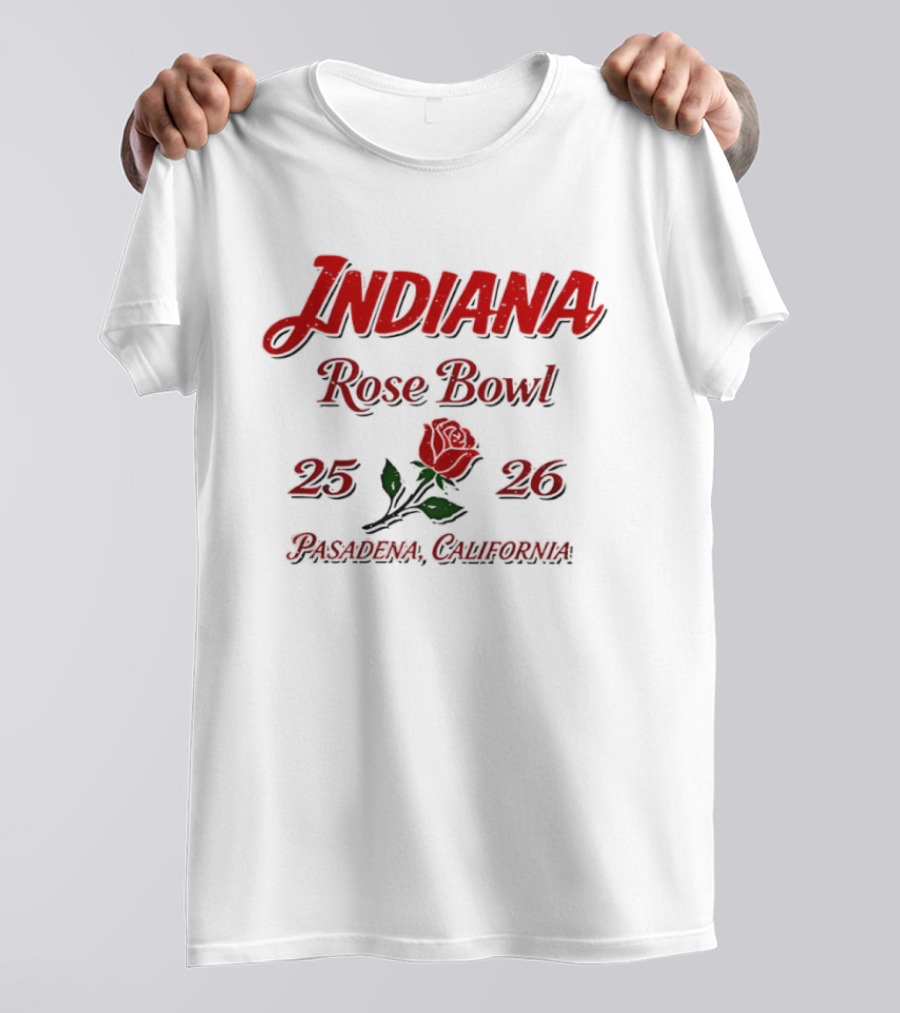 Indiana Rose Bowl 25 26 Pasadena California T-Shirt
