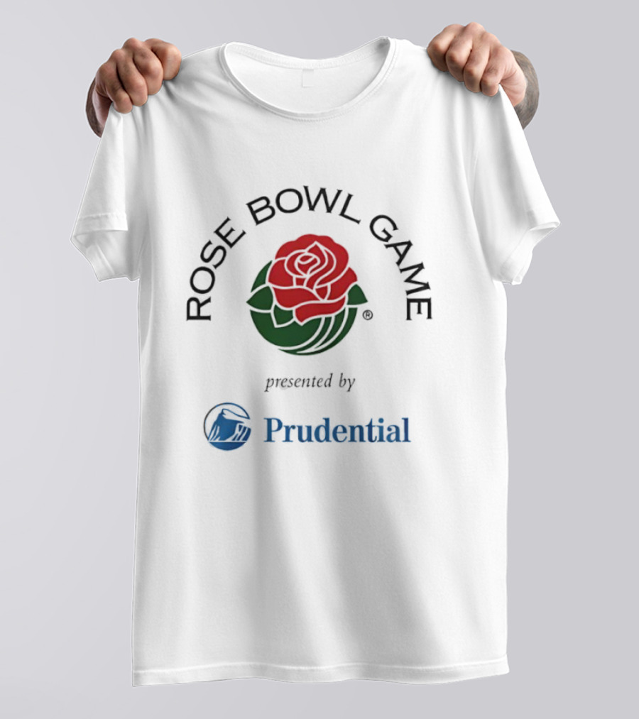 Rose Bowl Game Presented By Prudential Red Rose T-Shirt