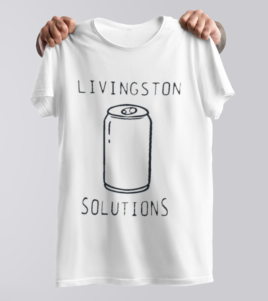Livingston Solutions Can Of Beer T-Shirt