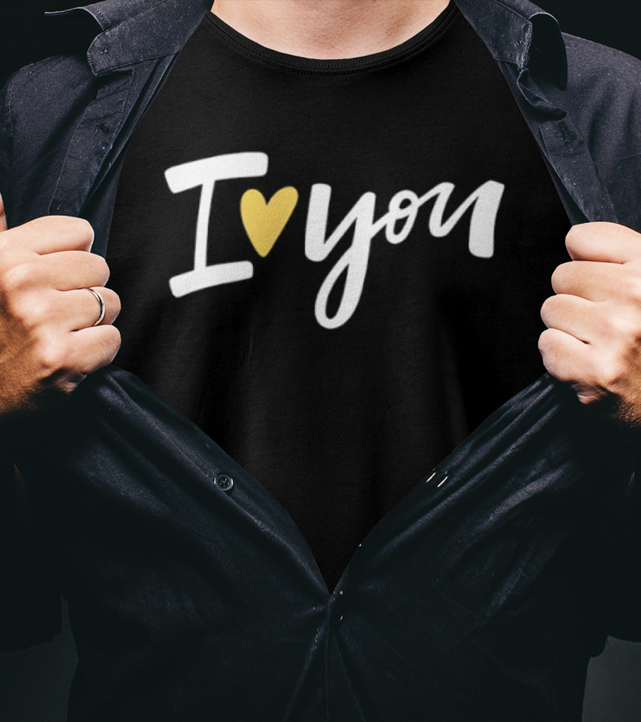 I Love You Heart Valentines Day 2026 T-Shirt