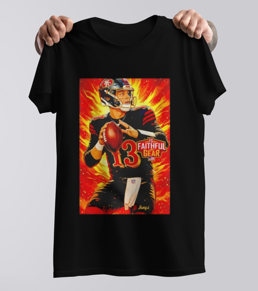 Brock Purdy 13 San Francisco 49ers FG Faithful Gear T-Shirt