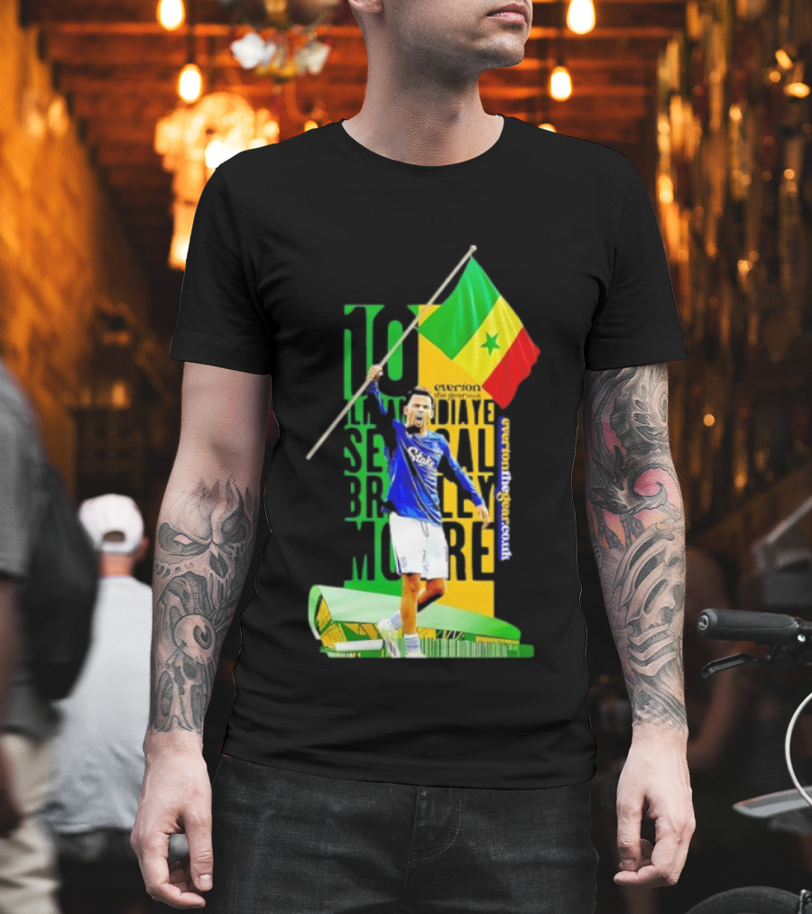 Iliman Ndiaye Everton Senegal Bramley Moore Stadium T-Shirt