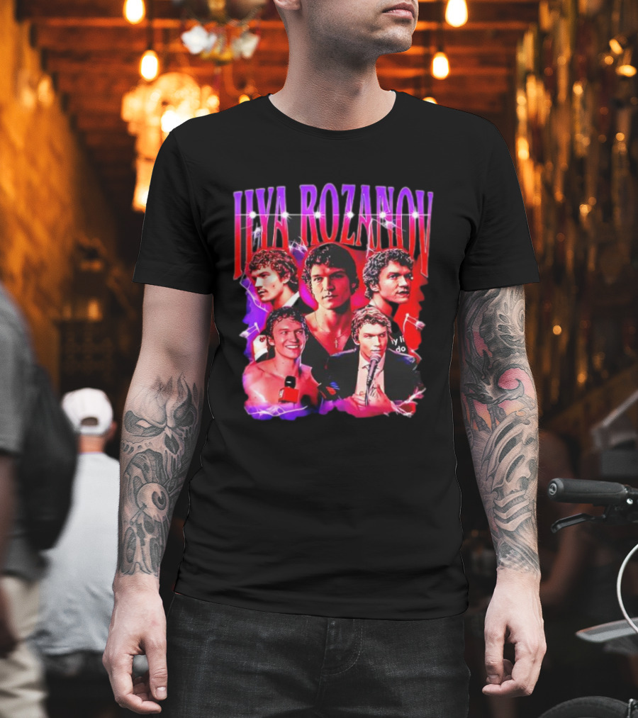 Ilya Rozanov Shane Hollander Vintage Retro 90s Collage T-Shirt