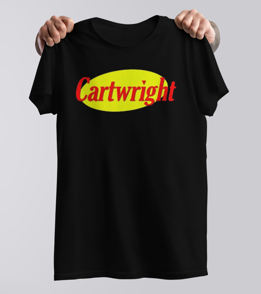 Cartwright Seinfeld Yellow Oval Iconic T-Shirt