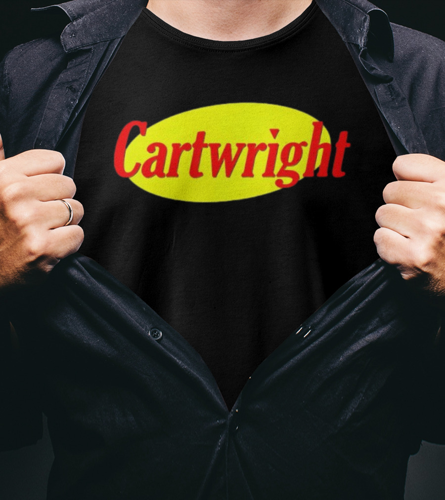 Cartwright Seinfeld Yellow Oval Iconic T-Shirt