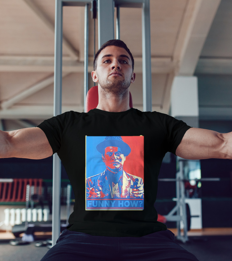 Joe Pesci Goodfellas Funny How Red Blue Pop T-Shirt