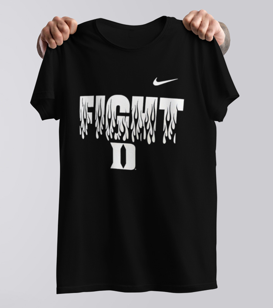 Nike Fight Duke Blue Devils D Dripping T-Shirt