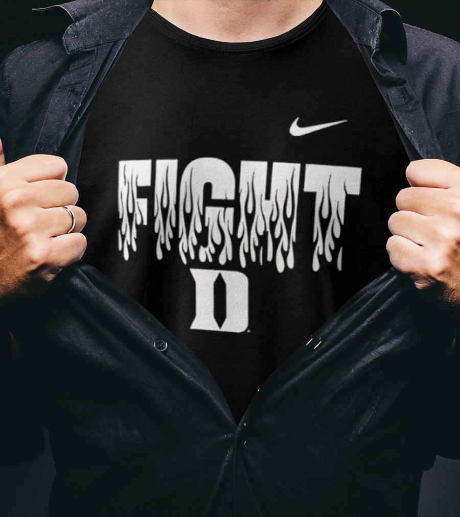 Nike Fight Duke Blue Devils D Dripping T-Shirt