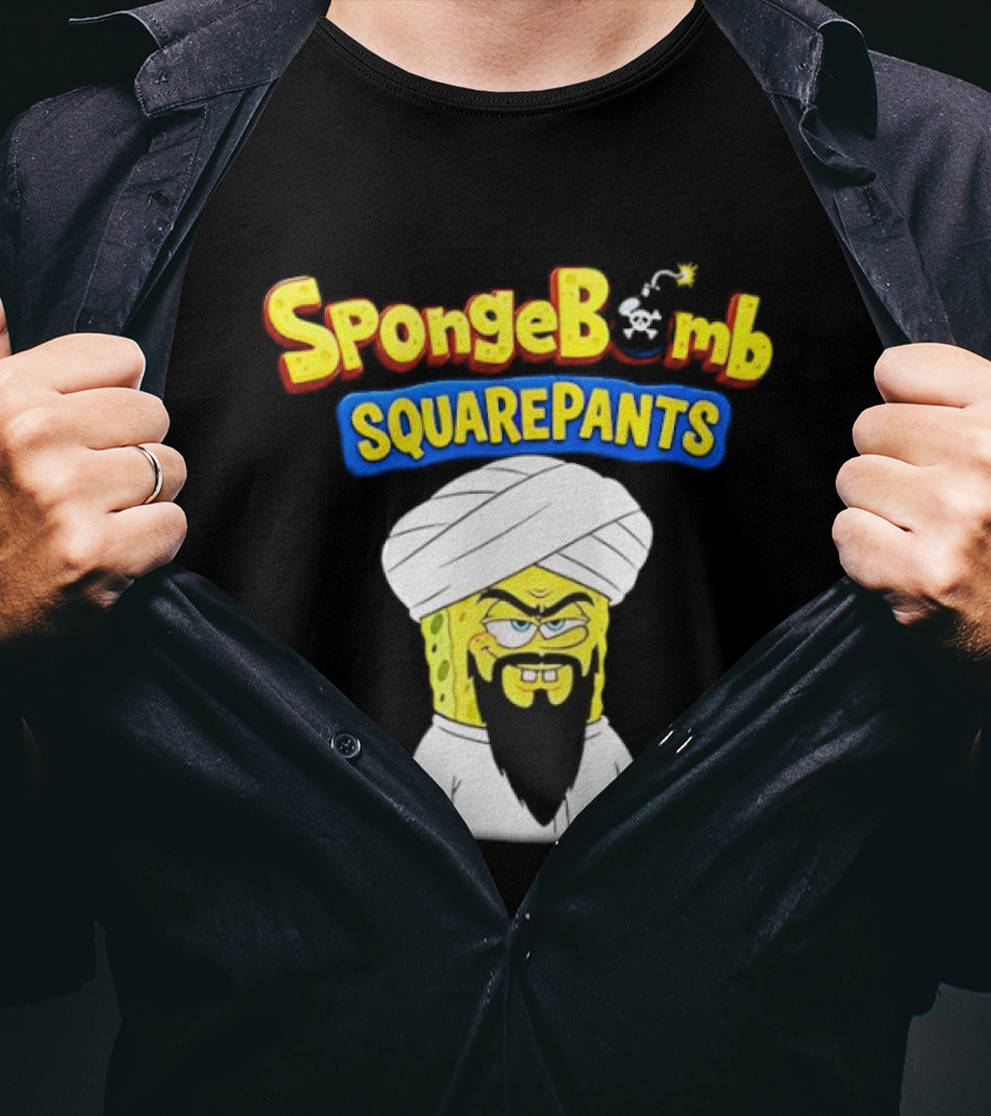 Squarepants Osama Bin Laden Sponge T-Shirt