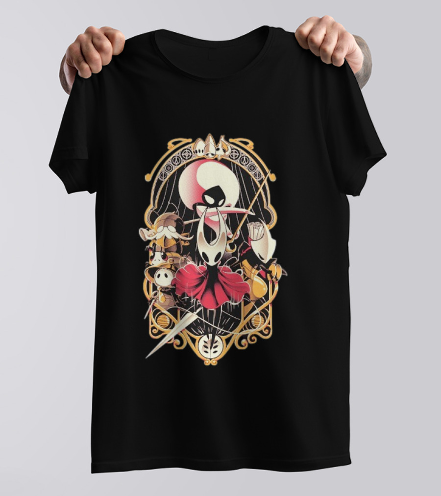 Hollow Knight Silksong Art Nouveau AGDQ 2026 Game T-Shirt