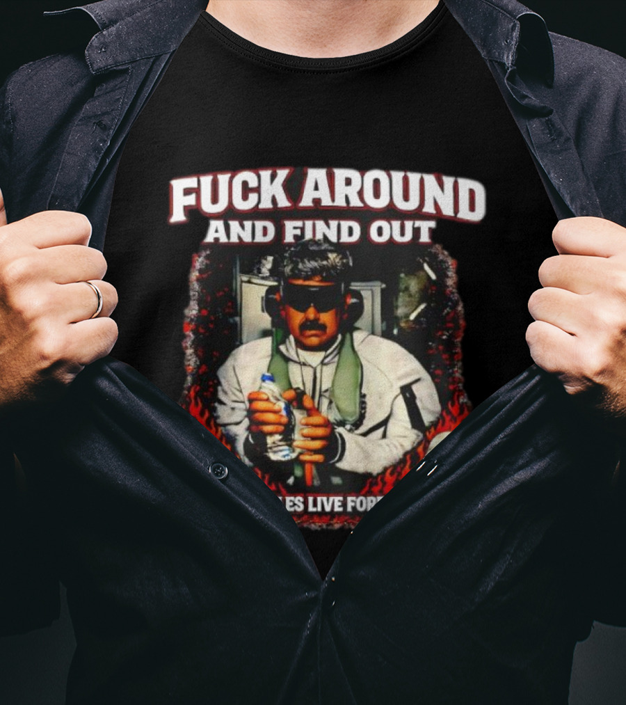 F*** Around And Find Out Venezuela Assholes Live Forever Skulls T-Shirt