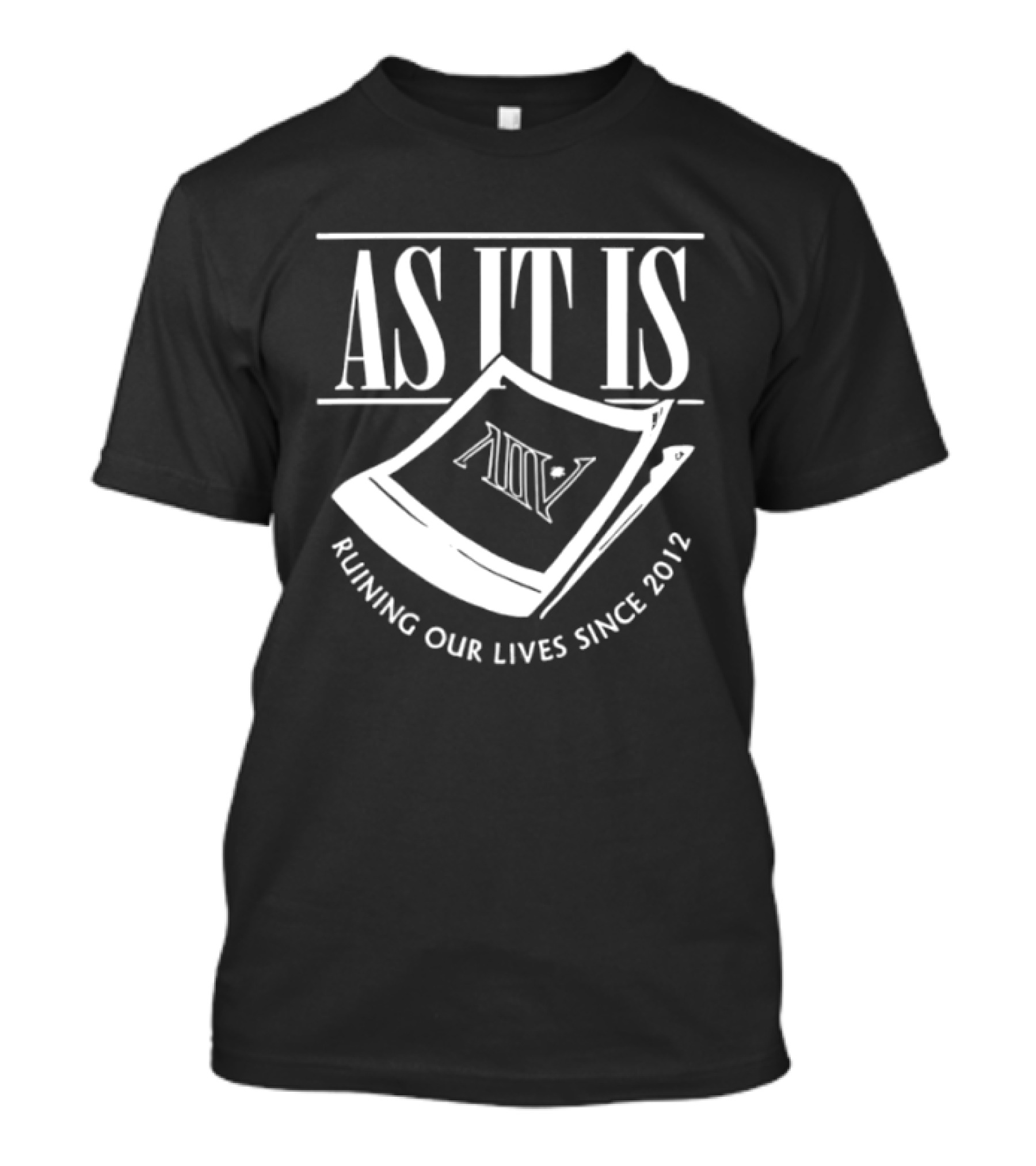 As It Is Band Ruining Our Lives Since 2012 T-Shirt