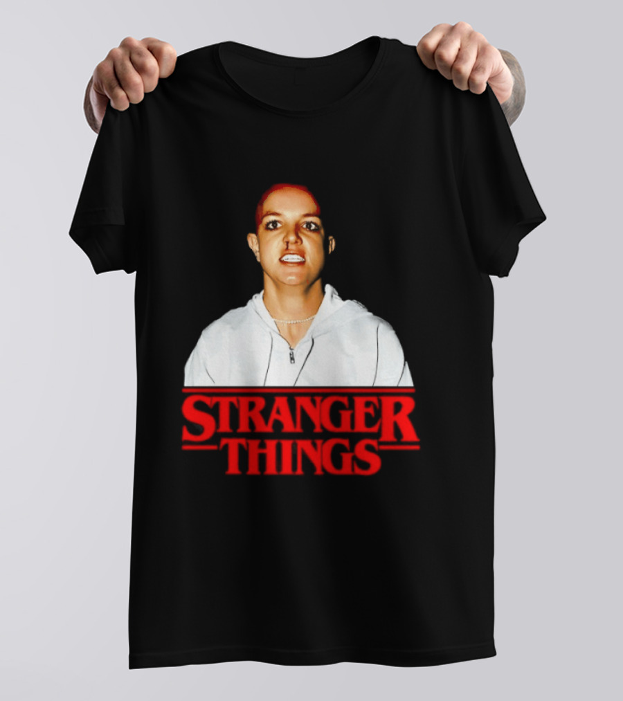 Britney Spears Stranger Things Pop Culture T-Shirt