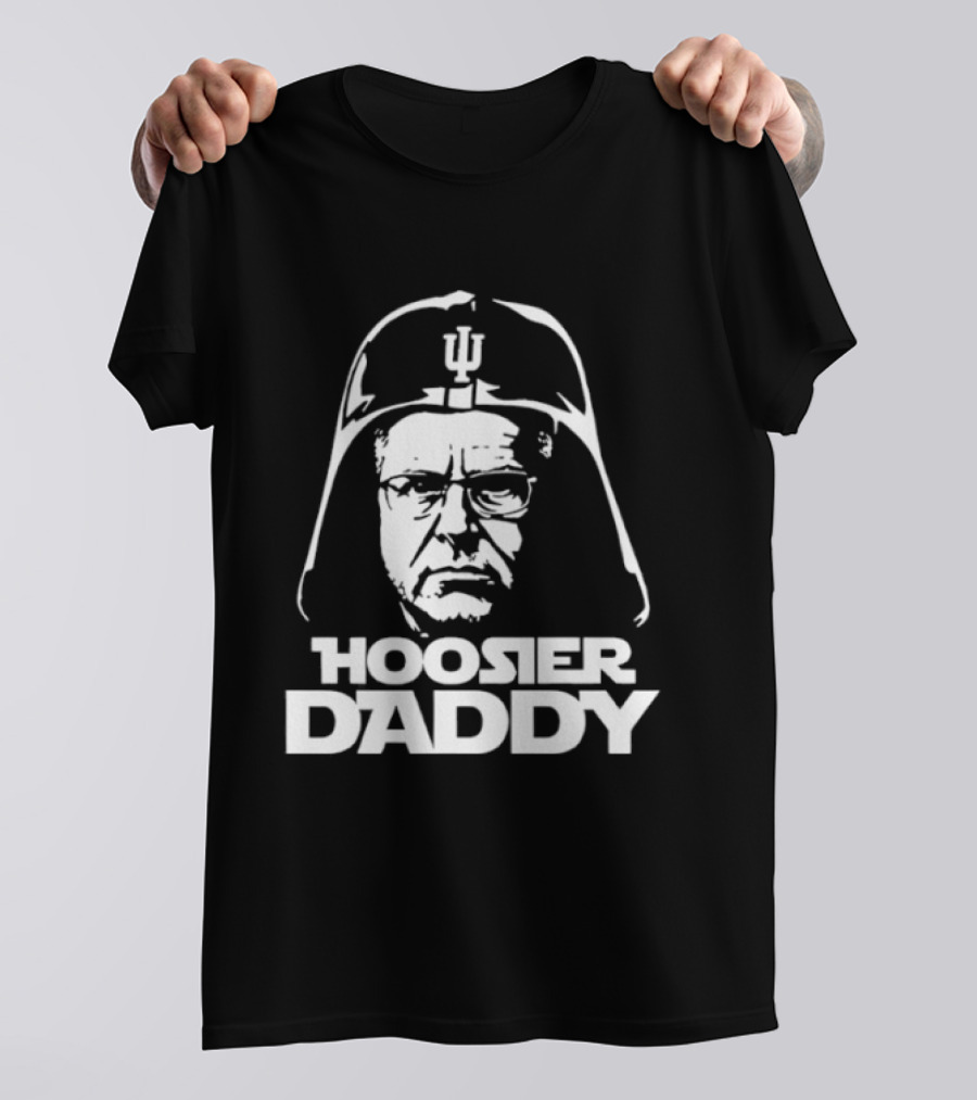 Hoosier Daddy Curt Cignetti Indiana Hoosiers Darth Vader T-Shirt