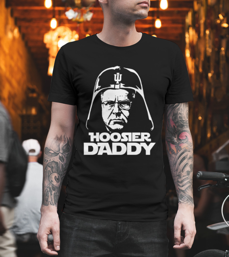 Hoosier Daddy Curt Cignetti Indiana Hoosiers Darth Vader T-Shirt