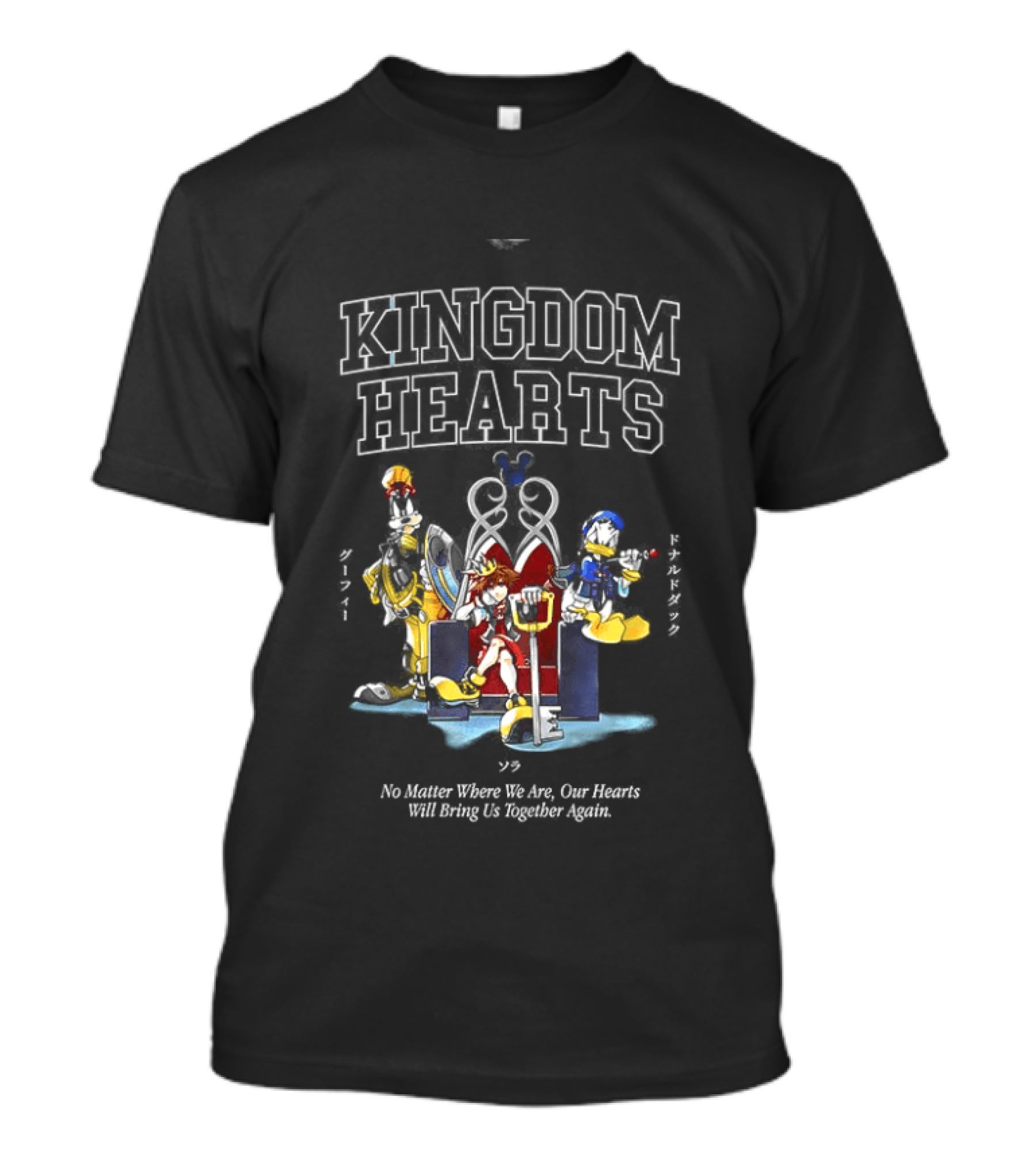 Kingdom Hearts Our Hearts Will Bring Us Together Again T-Shirt