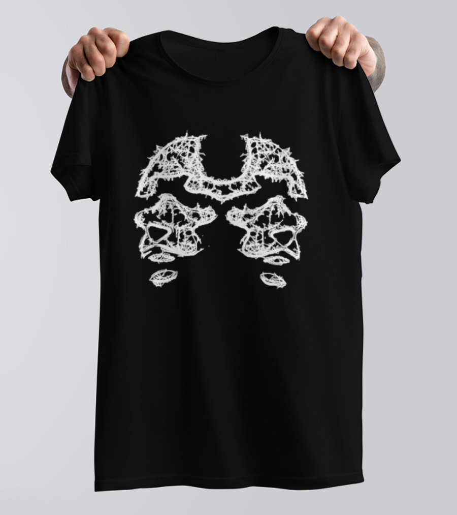 Dos Mil Torn Bone Winged Skull Structure T-Shirt