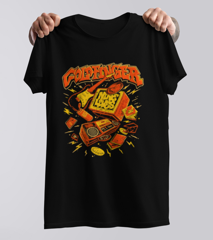 Goldfinger Nine Lives Music Explosive T-Shirt