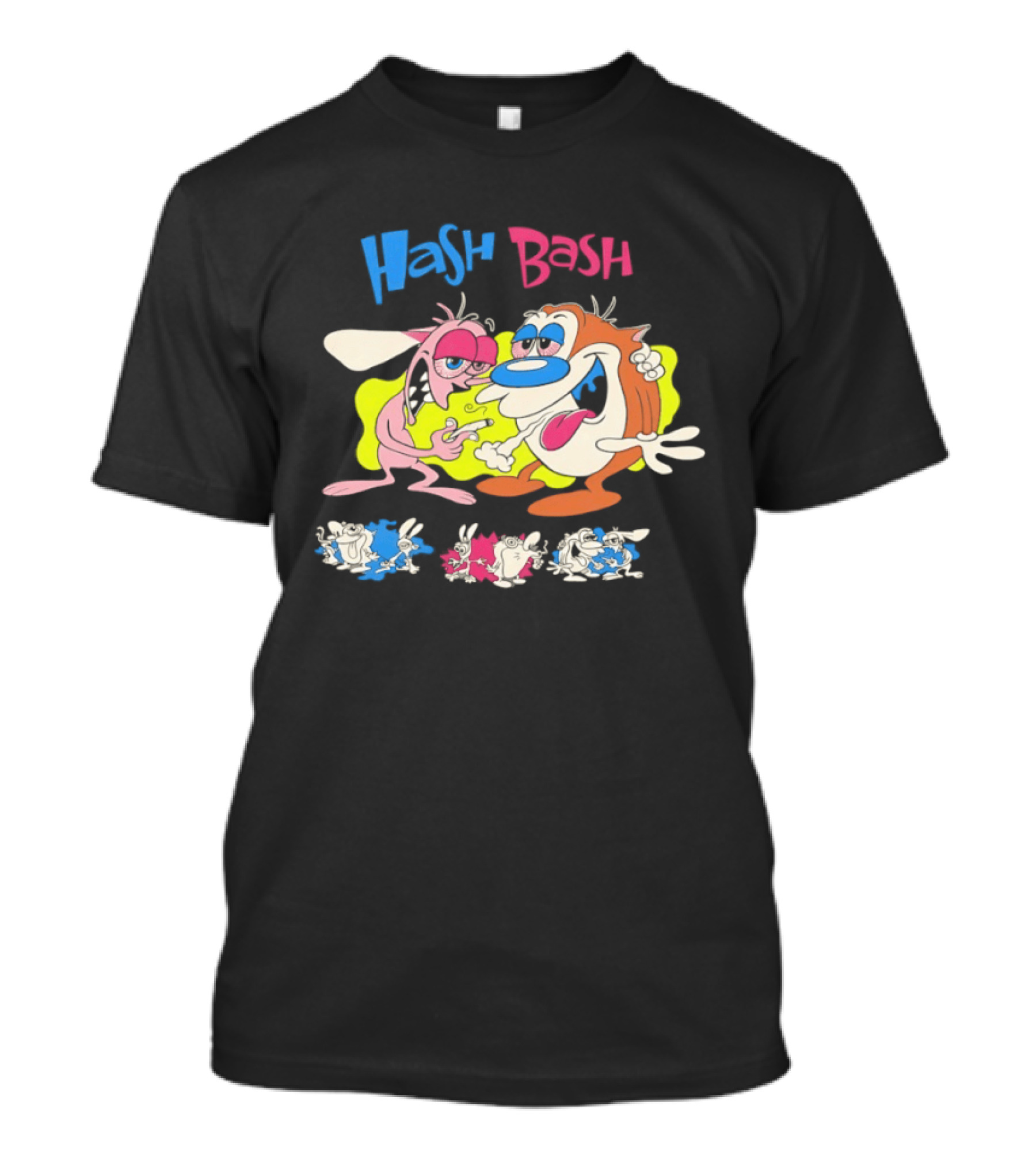 Hash Bash The Ren & Stimpy Show Series T-Shirt
