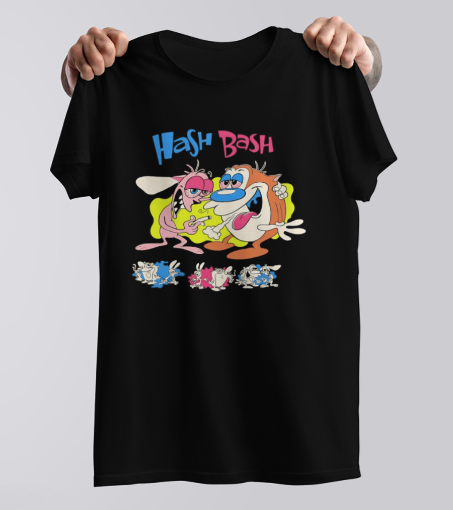 Hash Bash The Ren & Stimpy Show Series T-Shirt