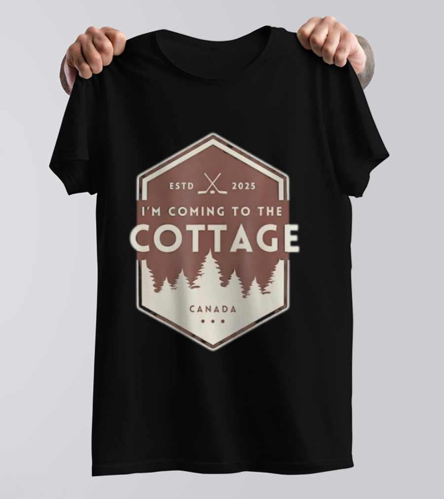 I'm Coming To The Cottage ESTD 2025 Canada T-Shirt