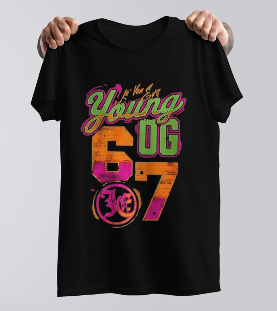Jevon Evans Young OG 67 Pride Vibrant Streetwear T-Shirt