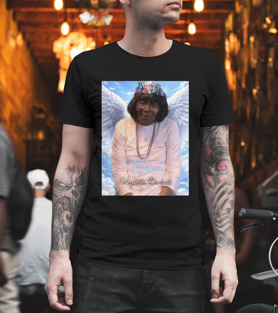 Mama Virginia Dorsett Angel Wings Celebration T-Shirt