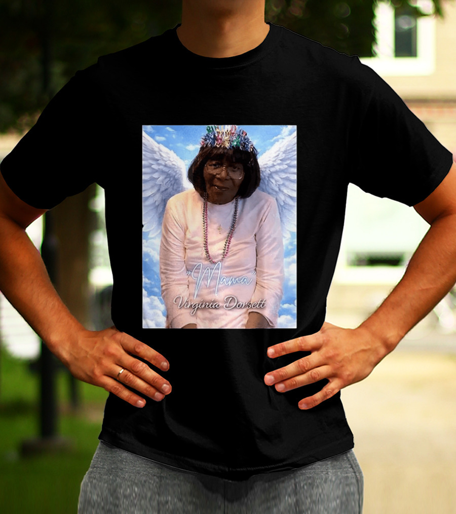 Mama Virginia Dorsett Angel Wings Celebration T-Shirt