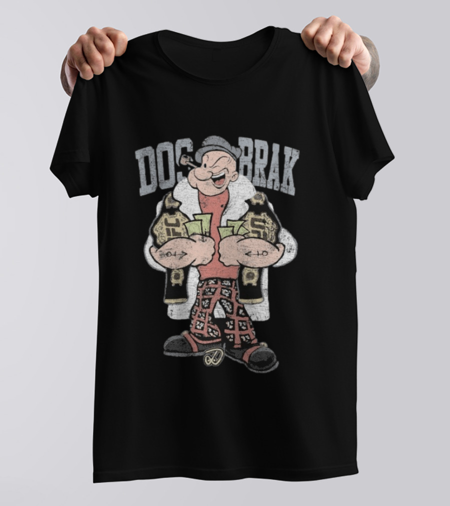 Popeye Mink Cash Style Dosbrak Champ T-Shirt