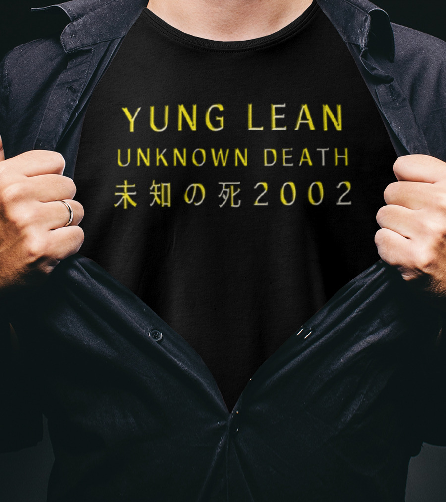 Yung Lean Unknown Death 2002 未知の死 T-Shirt