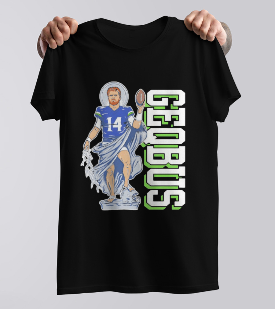 Sam Darnold Sea Geqbus Football Halo 14 Jersey T-Shirt