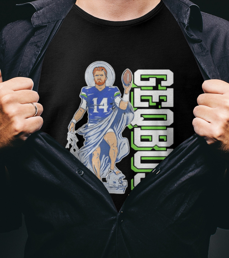 Sam Darnold Sea Geqbus Football Halo 14 Jersey T-Shirt