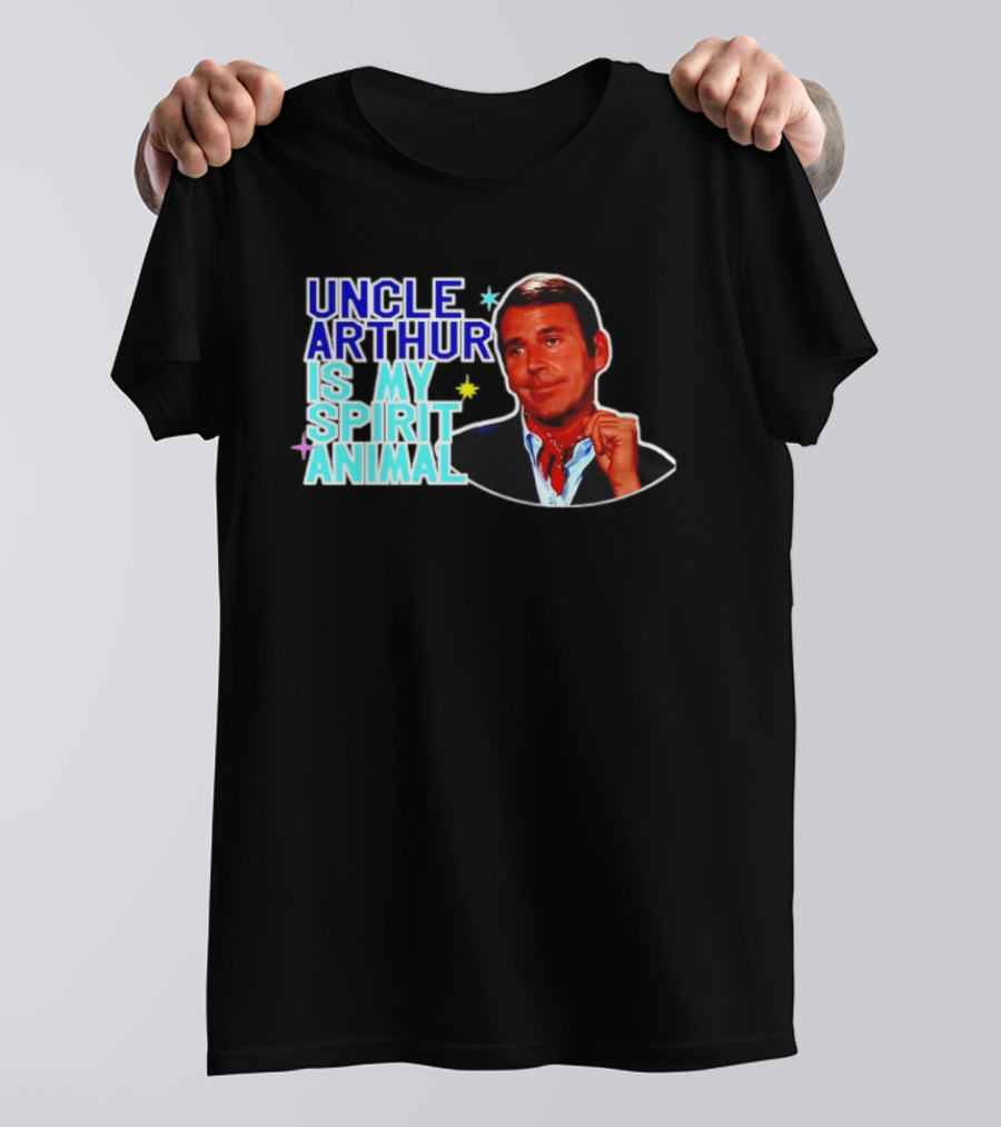 Uncle Arthur Is My Spirit Animal Bewitched Tribute Retro TV Fan Favorite T-Shirt