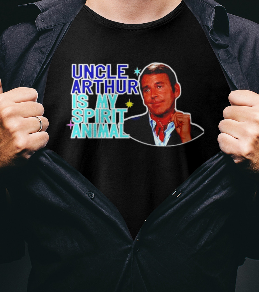 Uncle Arthur Is My Spirit Animal Bewitched Tribute Retro TV Fan Favorite T-Shirt