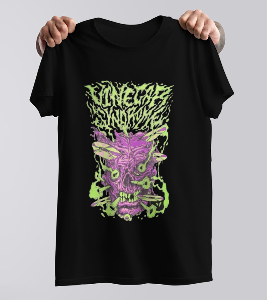 Vinegar Syndrome Blu Ray Melting Skull Joint Ritual T-Shirt