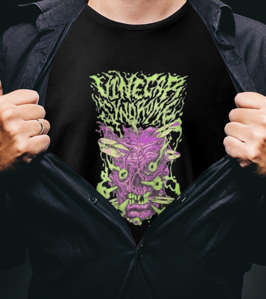 Vinegar Syndrome Blu Ray Melting Skull Joint Ritual T-Shirt