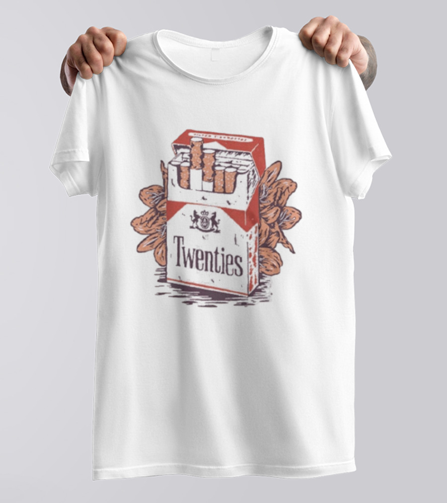 Aaron West And The Roaring Twenties Cigarettes Pack T-Shirt
