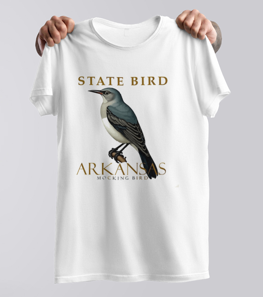 Arkansas State Bird Mockingbird T-Shirt