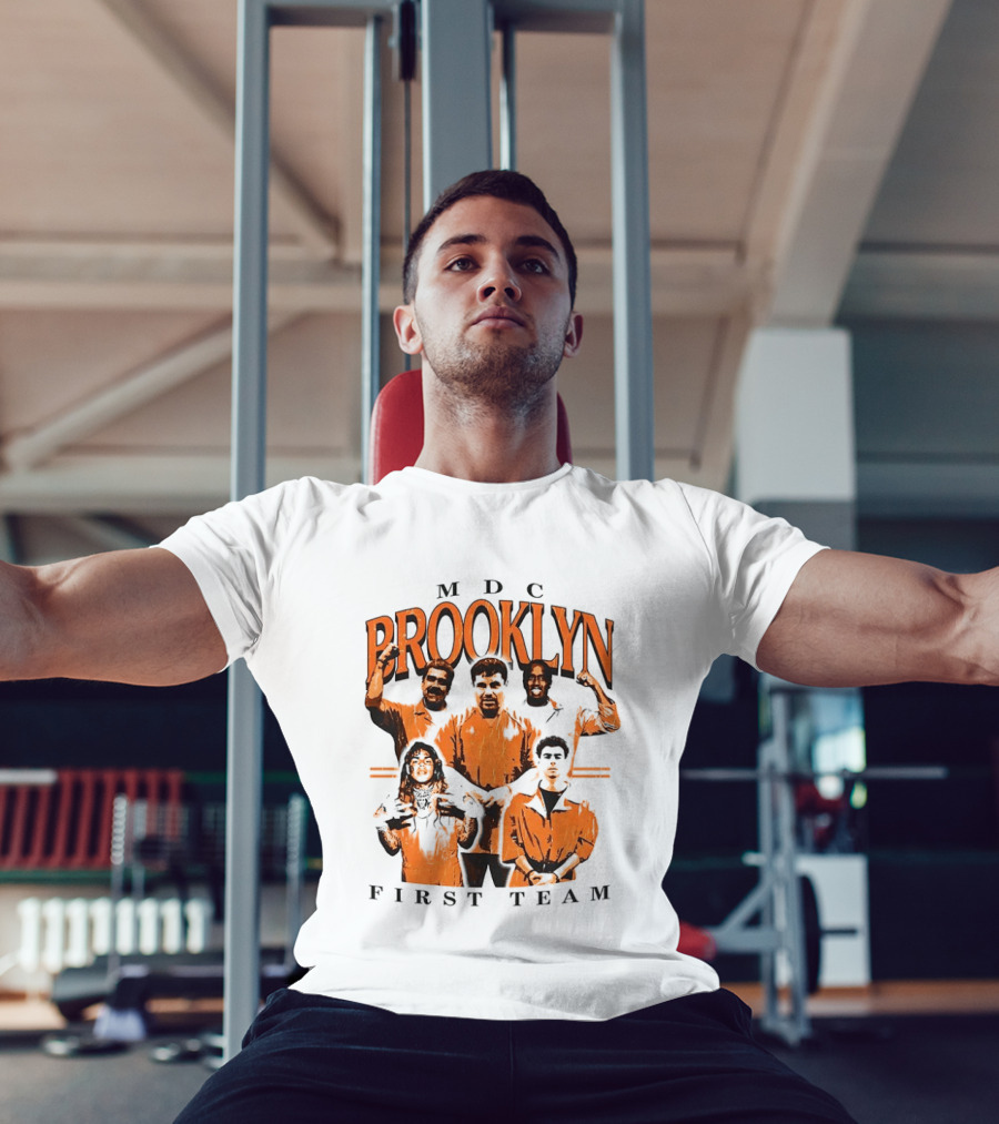 MDC Brooklyn First Team Meme Orange Figures T-Shirt