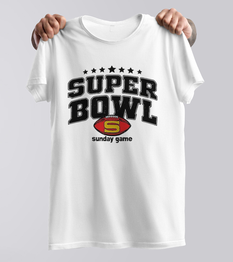 Super Bowl Sunday Game Classic Football T-Shirt