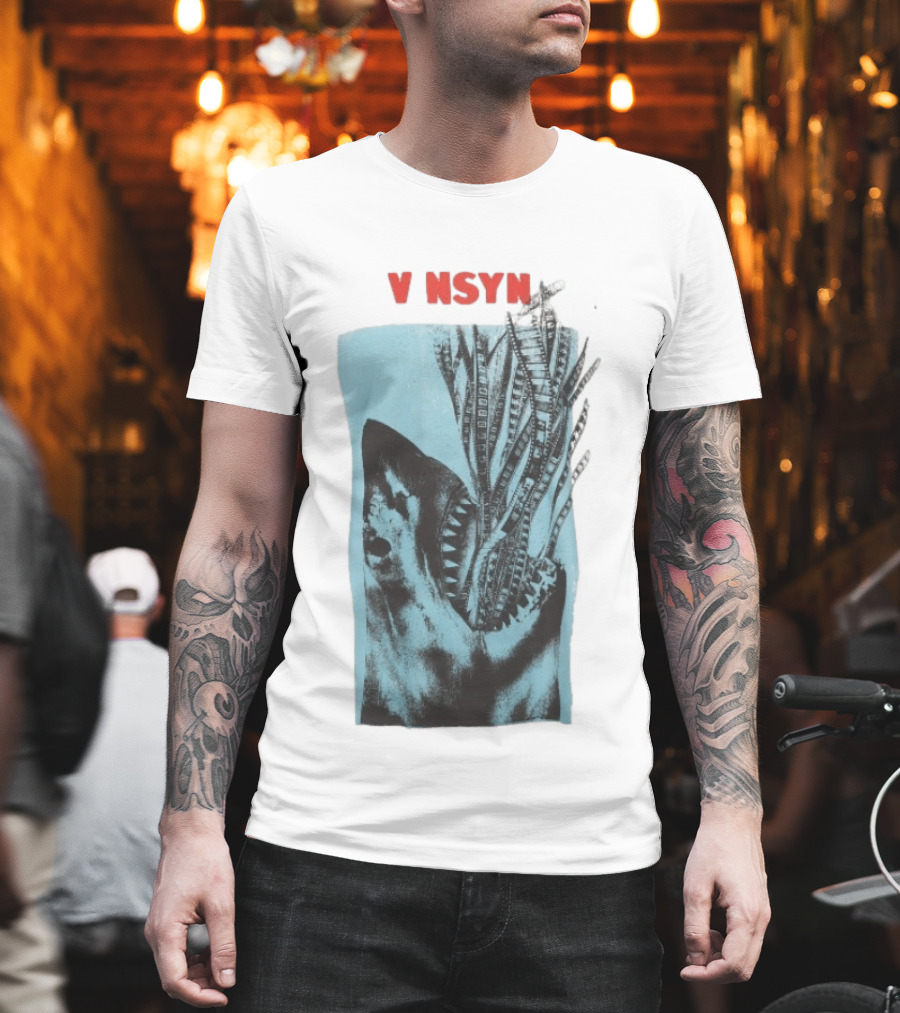 Vinegar Syndrome Shark VSYN Film Strip T-Shirt